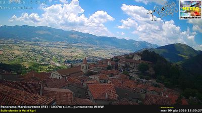 immagine della webcam nei dintorni di Potenza: webcam Marsicovetere