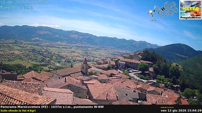 immagine della webcam nei dintorni di Teggiano: webcam Marsicovetere
