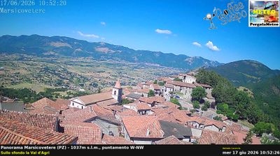 immagine della webcam nei dintorni di Abriola: webcam Marsicovetere