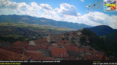 immagine della webcam nei dintorni di Castelsaraceno: webcam Marsicovetere
