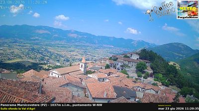 immagine della webcam nei dintorni di Tito: webcam Marsicovetere