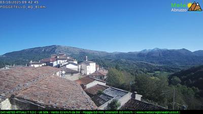 immagine della webcam nei dintorni di Cervara di Roma: webcam Tagliacozzo