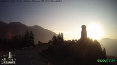 immagine della webcam nei dintorni di Malga San Giorgio: webcam Valli del Pasubio