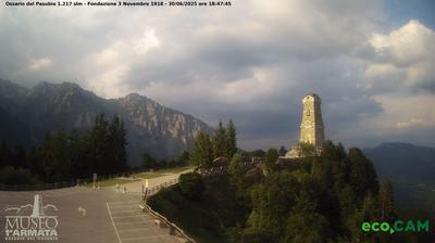 immagine della webcam nei dintorni di Schio: webcam Valli del Pasubio