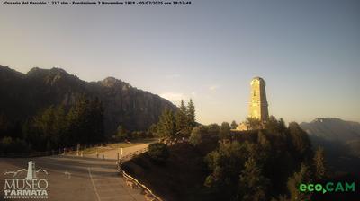 immagine della webcam nei dintorni di Tresche' Conca: webcam Valli del Pasubio