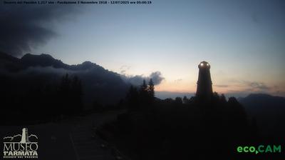 immagine della webcam nei dintorni di Altissimo: webcam Valli del Pasubio