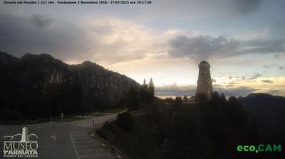 immagine della webcam nei dintorni di Tonezza del Cimone: webcam Valli del Pasubio
