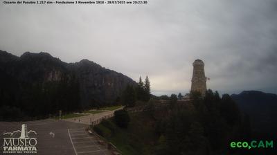 immagine della webcam nei dintorni di Malga San Giorgio: webcam Valli del Pasubio