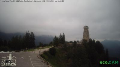 immagine della webcam nei dintorni di Isola Vicentina: webcam Valli del Pasubio