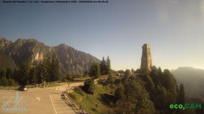 immagine della webcam nei dintorni di Altissimo: webcam Valli del Pasubio