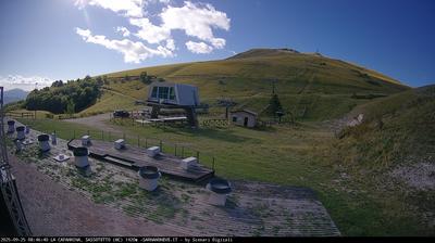 immagine della webcam nei dintorni di Castelluccio Norcia: webcam Sassotetto