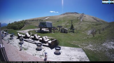 immagine della webcam nei dintorni di Pintura di Bolognola: webcam Sassotetto