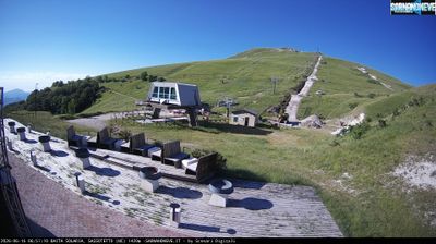 immagine della webcam nei dintorni di Pintura di Bolognola: webcam Sassotetto