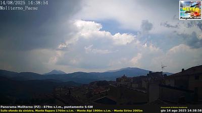 immagine della webcam nei dintorni di Sapri: webcam Moliterno