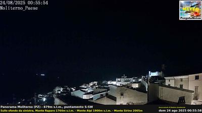 immagine della webcam nei dintorni di Lagonegro: webcam Moliterno