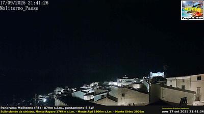 immagine della webcam nei dintorni di Calvera: webcam Moliterno
