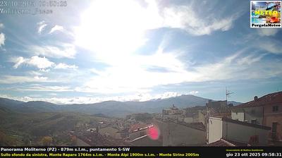 immagine della webcam nei dintorni di Sanza: webcam Moliterno