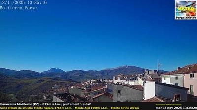 immagine della webcam nei dintorni di Teggiano: webcam Moliterno