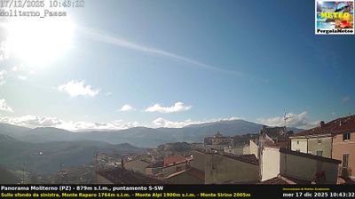 immagine della webcam nei dintorni di Brienza: webcam Moliterno