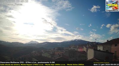 immagine della webcam nei dintorni di Villa d'Agri: webcam Moliterno