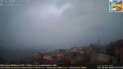 immagine della webcam nei dintorni di Castelsaraceno: webcam Moliterno
