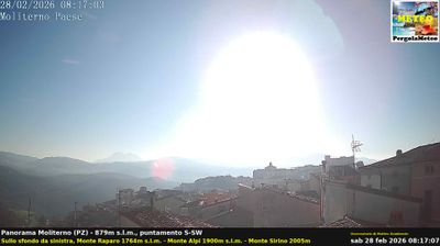 immagine della webcam nei dintorni di Padula: webcam Moliterno