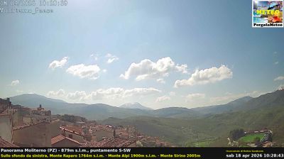 immagine della webcam nei dintorni di Teggiano: webcam Moliterno