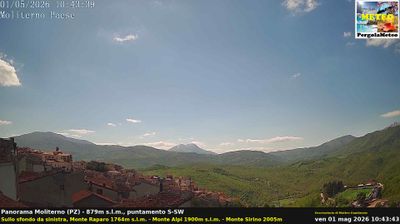 immagine della webcam nei dintorni di Grumento Nova: webcam Moliterno