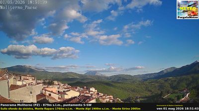 immagine della webcam nei dintorni di Marsicovetere: webcam Moliterno