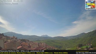 immagine della webcam nei dintorni di Tramutola: webcam Moliterno