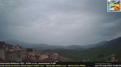 immagine della webcam nei dintorni di Marsico Nuovo: webcam Moliterno