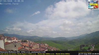 immagine della webcam nei dintorni di Brienza: webcam Moliterno