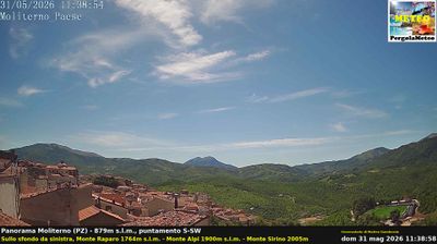 immagine della webcam nei dintorni di Teggiano: webcam Moliterno