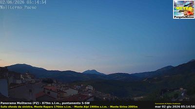 immagine della webcam nei dintorni di Monte Sirino: webcam Moliterno