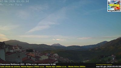 immagine della webcam nei dintorni di Calvera: webcam Moliterno
