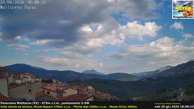 immagine della webcam nei dintorni di San Severino Lucano: webcam Moliterno