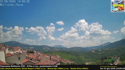 immagine della webcam nei dintorni di Sanza: webcam Moliterno