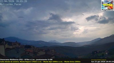 immagine della webcam nei dintorni di Marsico Nuovo: webcam Moliterno