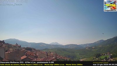 immagine della webcam nei dintorni di Tramutola: webcam Moliterno