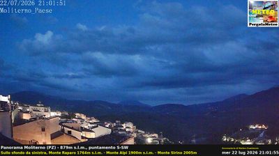 immagine della webcam nei dintorni di Monte Sirino: webcam Moliterno