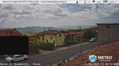 Preview delle webcam di Verghereto › Nord: Mount Fumaiolo