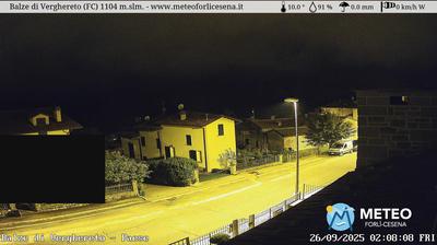 immagine della webcam nei dintorni di Montecopiolo: webcam Mercato