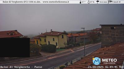 immagine della webcam nei dintorni di Bagno di Romagna: webcam Mercato
