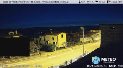 immagine della webcam nei dintorni di San Leo: webcam Mercato