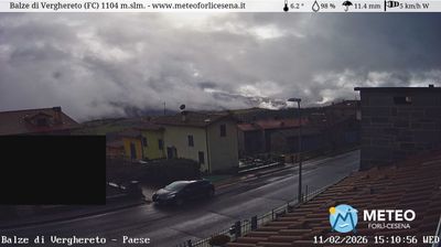 immagine della webcam nei dintorni di Perticara di Novafeltria: webcam Mercato
