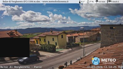 immagine della webcam nei dintorni di Macerata Feltria: webcam Mercato