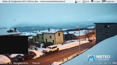 immagine della webcam nei dintorni di Perticara di Novafeltria: webcam Mercato
