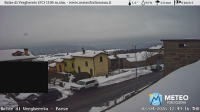 immagine della webcam nei dintorni di Macerata Feltria: webcam Mercato