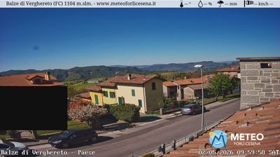 immagine della webcam nei dintorni di Sant'Agata Feltria: webcam Mercato
