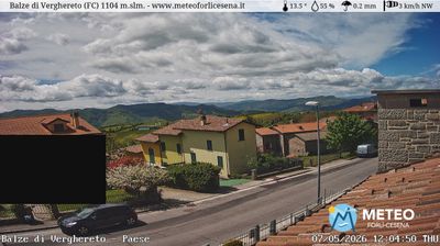 immagine della webcam nei dintorni di Monte Nerone: webcam Mercato
